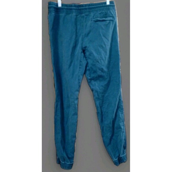 Aeropostale Jogger Pants Small Blue Washed Pull On Cotton Streetwear Tapered EUC - Picture 5 of 9